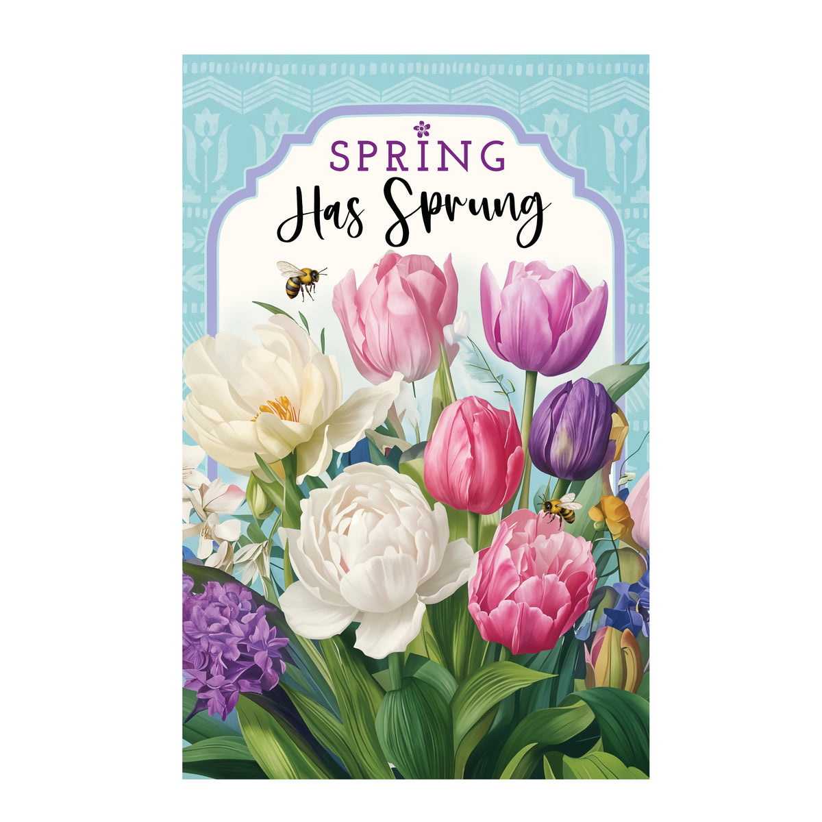 Early Spring Mix Garden Flag