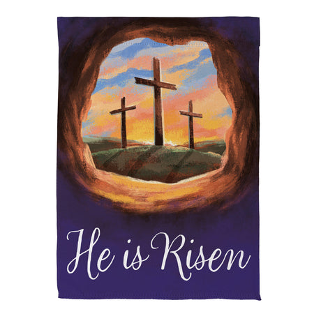 Empty Tomb Garden Flag