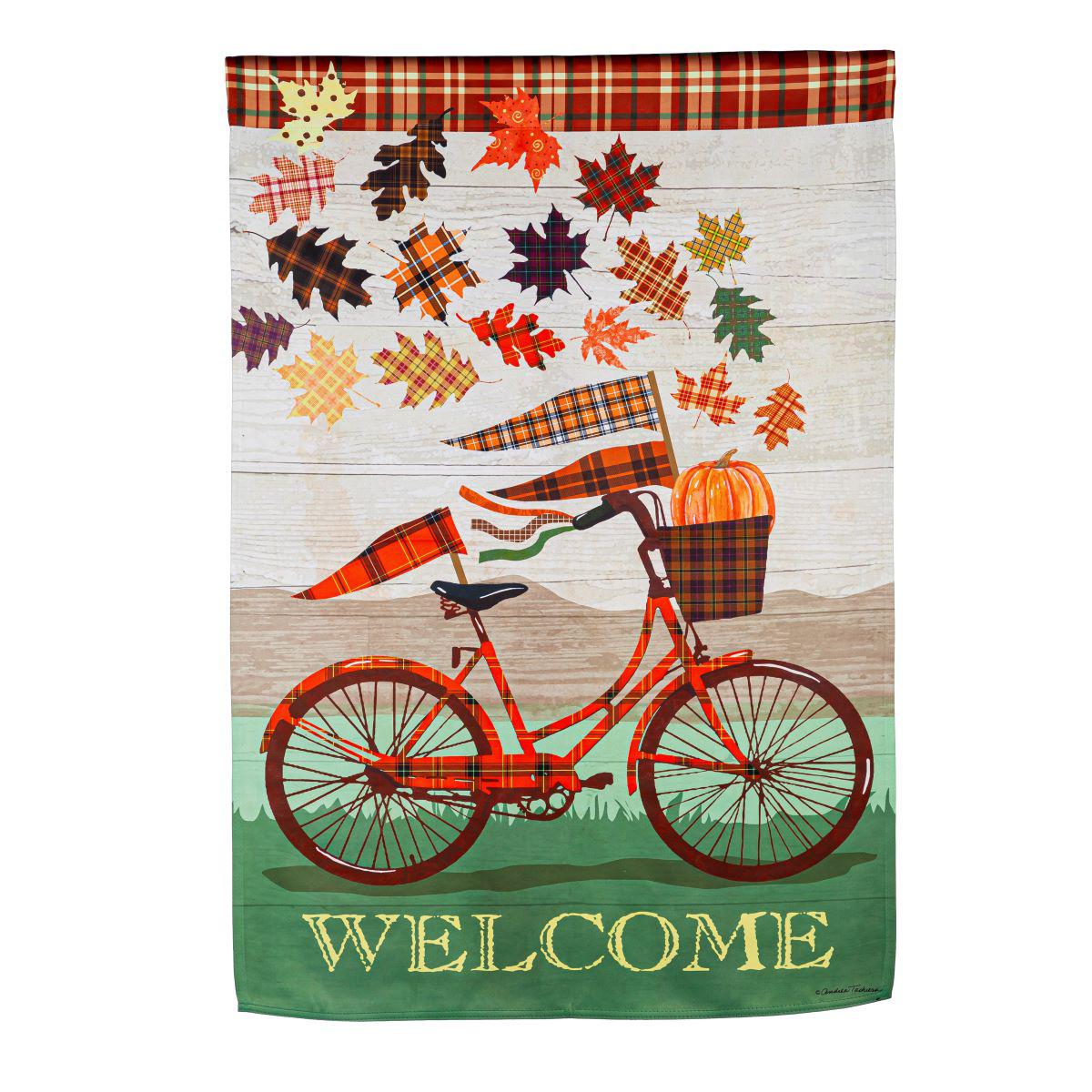 Fall Bicycle House Banner