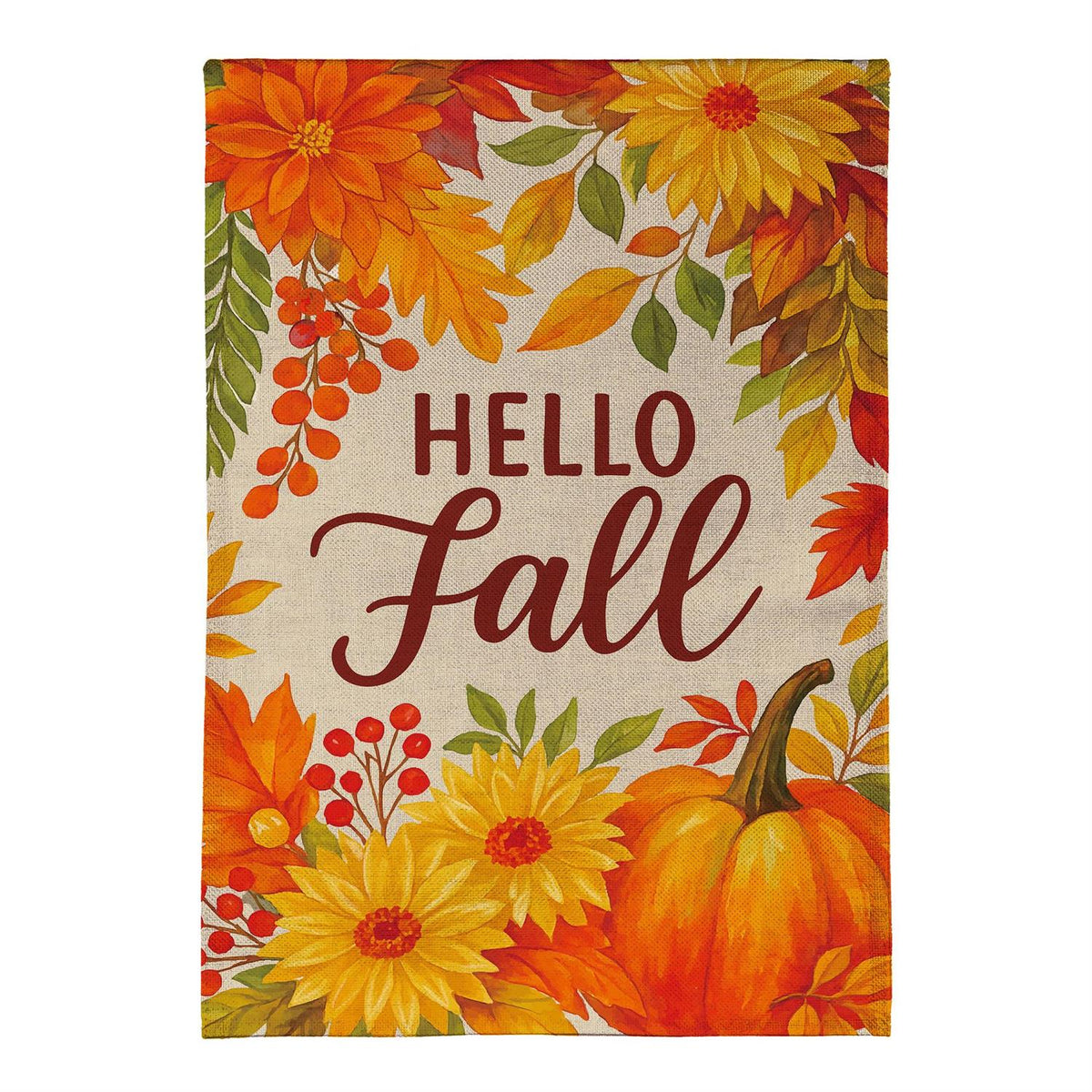 Fall Floral Bloom House Banner