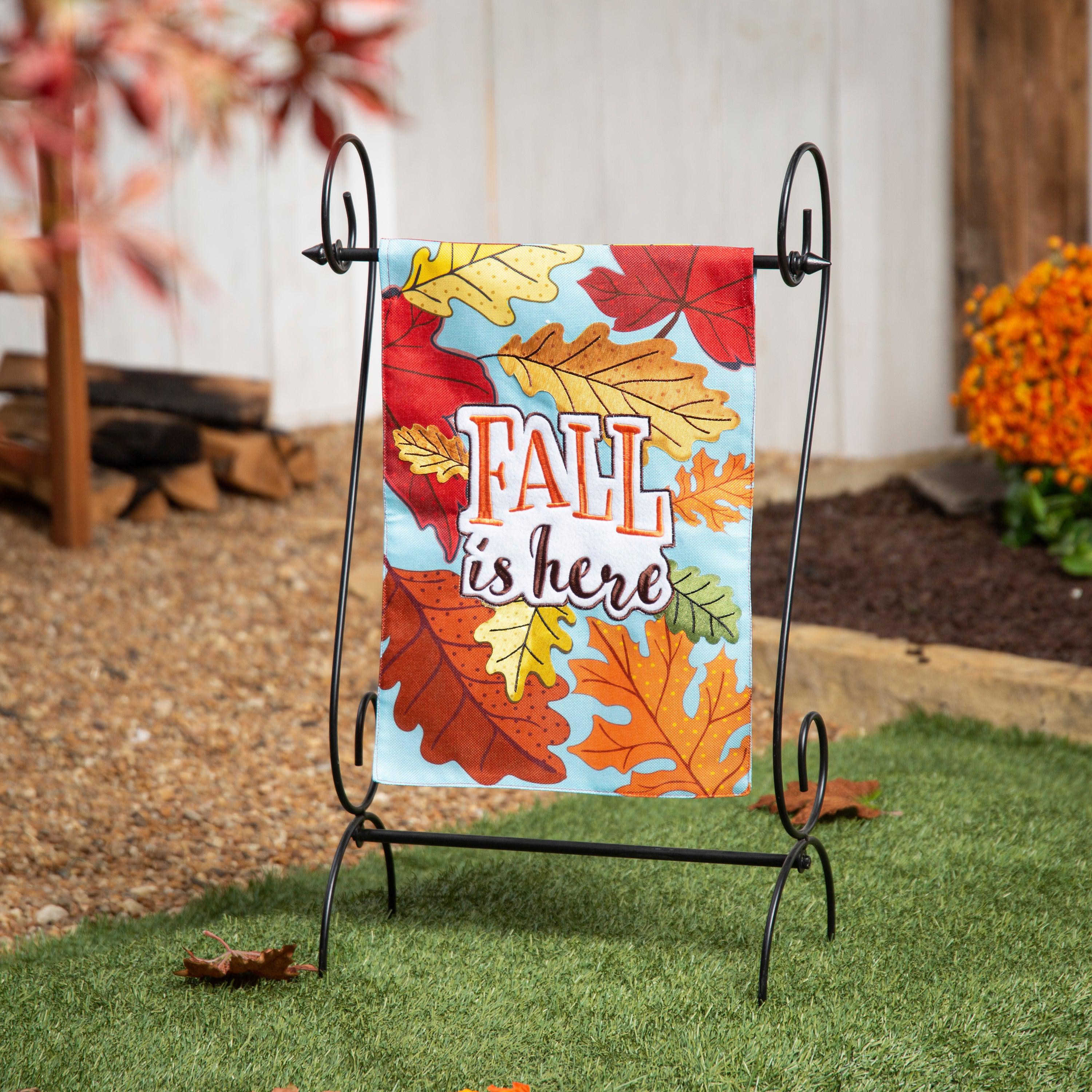 Fall is Here Garden Flag-Garden Flag-Fly Me Flag