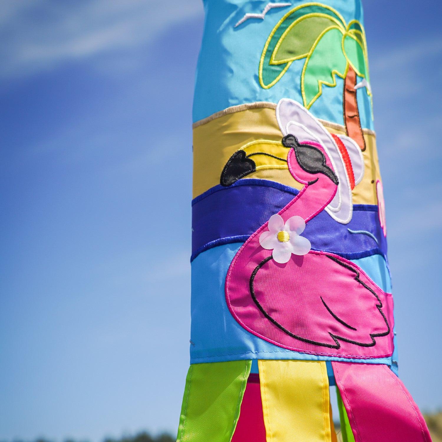 Flamingo Windsock | Summer Windsocks | Fly Me Flag