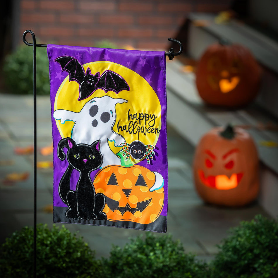 Halloween Friends Garden Flag-Garden Flag-Fly Me Flag