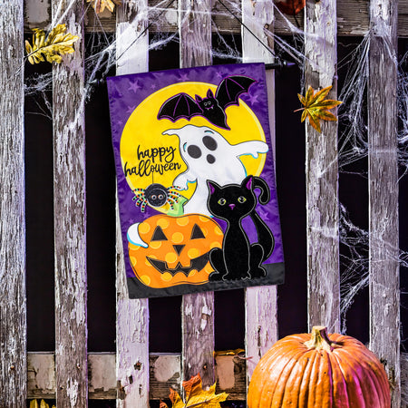 Halloween Friends Garden Flag-Garden Flag-Fly Me Flag