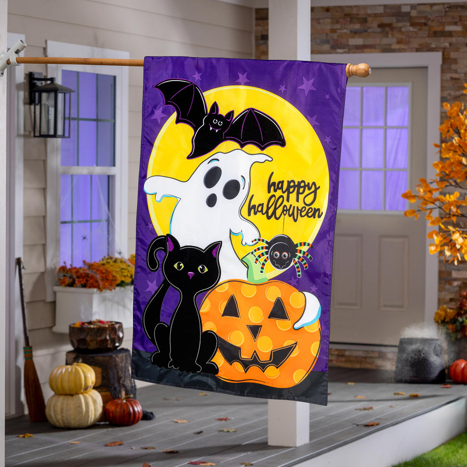 Halloween Friends House Banner-House Banner-Fly Me Flag