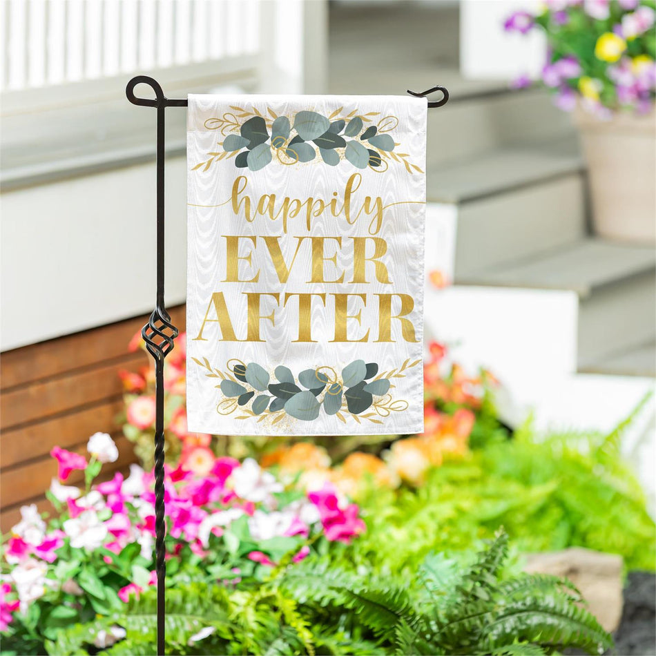 Happily Ever After Garden Flag