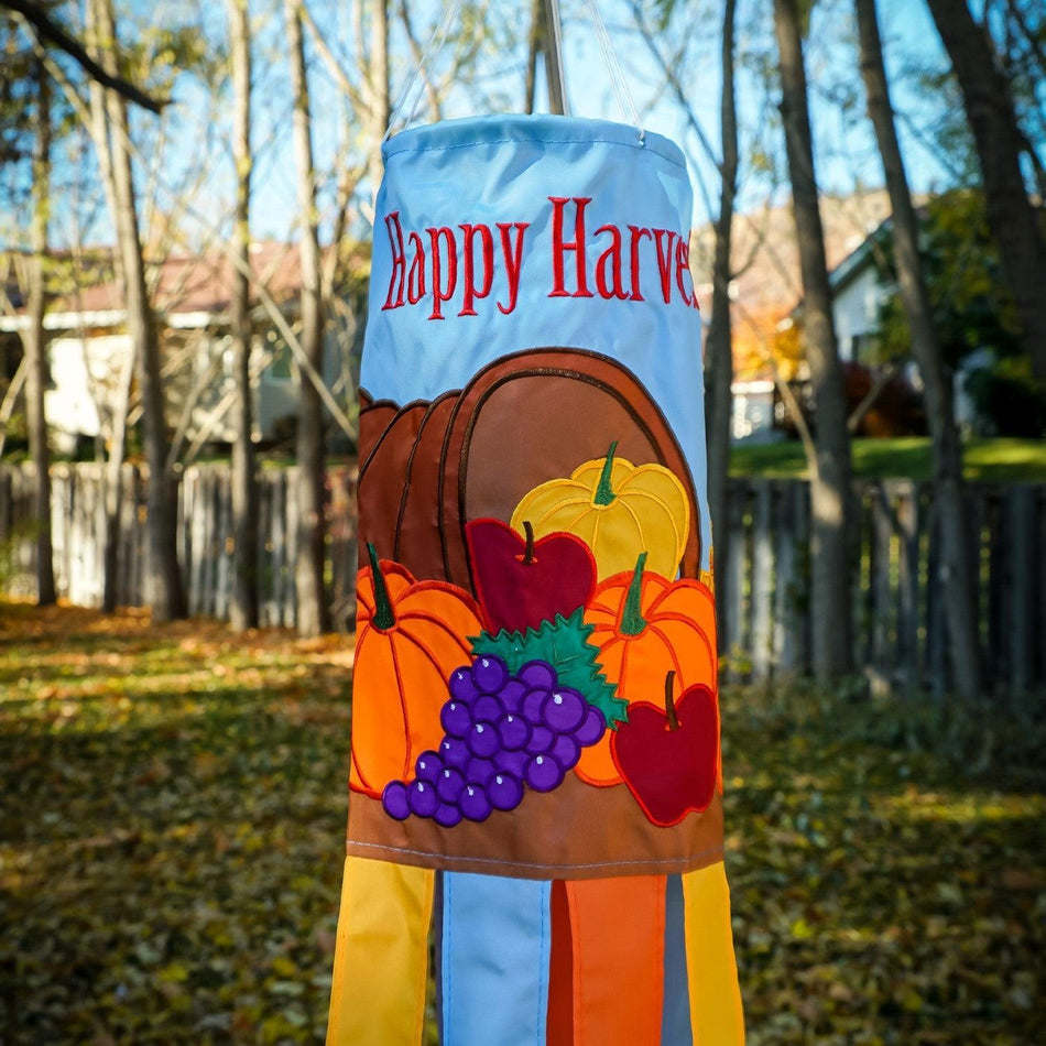Happy Harvest Windsock-Windsock
