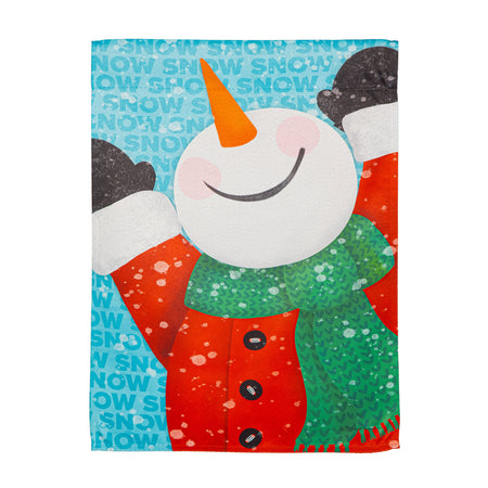 Happy Snowman House Banner