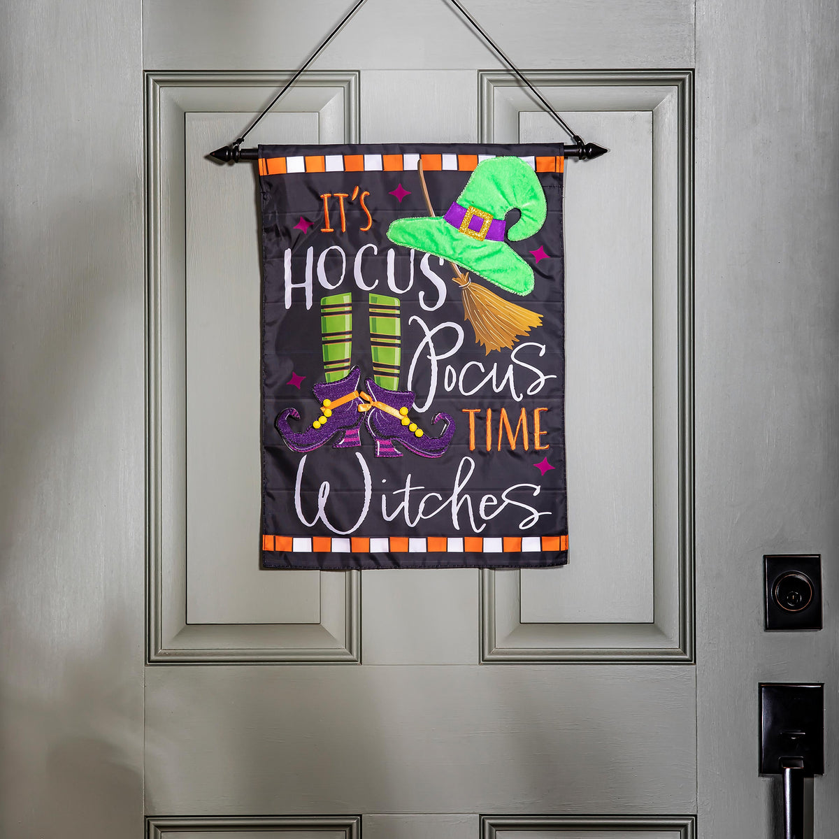 Hocus Pocus Time Garden Flag-Garden Flag-Fly Me Flag