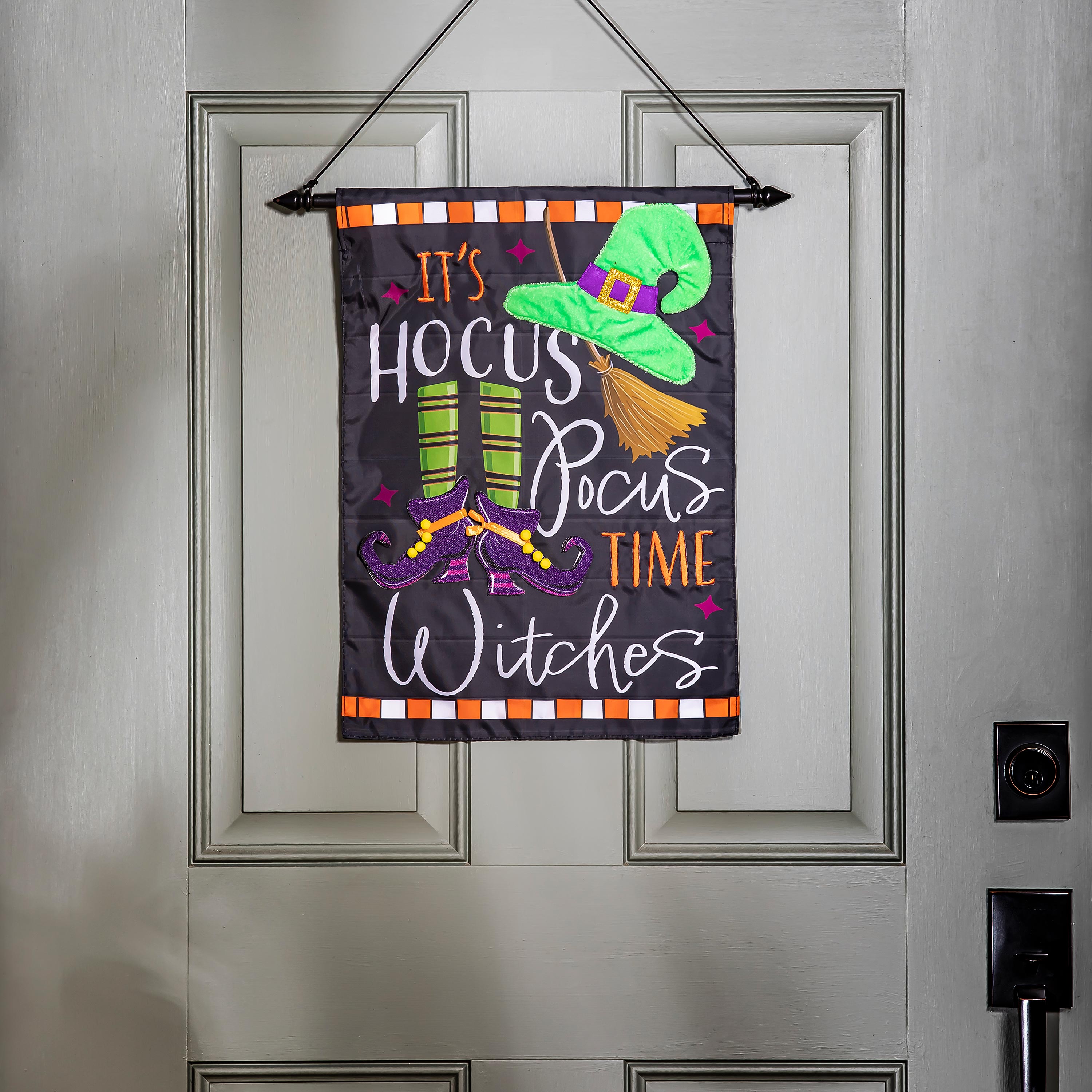 Hocus Pocus Time Garden Flag-Garden Flag-Fly Me Flag