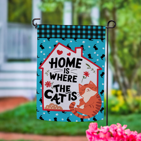 Cat Garden Flag