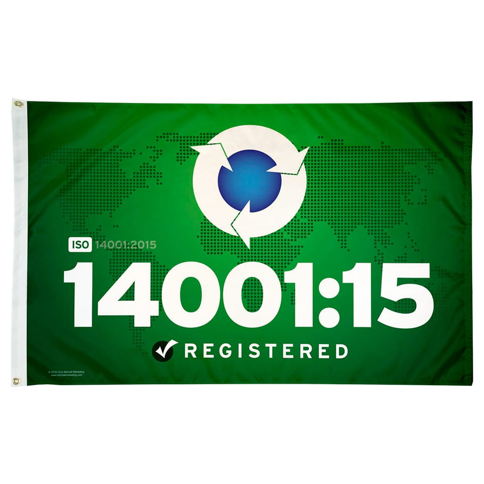 ISO 14001:15 Flags-Flag-Fly Me Flag