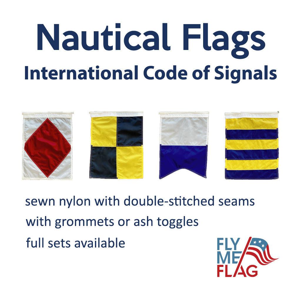 Tasm Flag Code International Code of Signals Flags | Nautical Flags | Fly Me Flag
