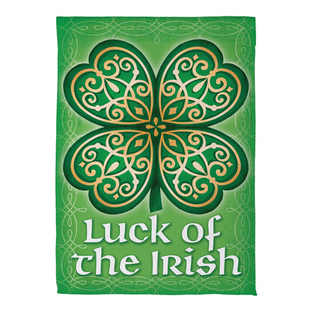 Luck Of The Irish Garden Flag