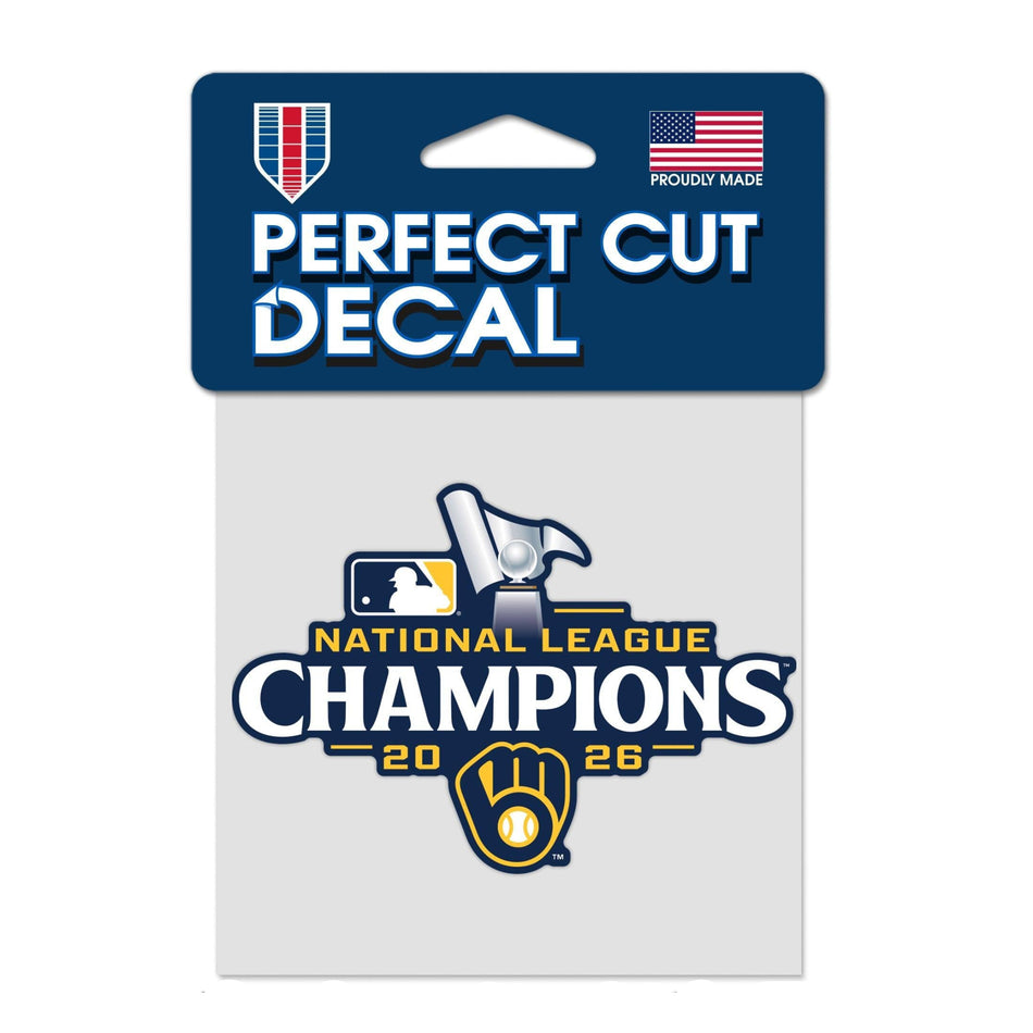 Milwaukee Brewers NL Champions 2026 Decal-Decal-Fly Me Flag