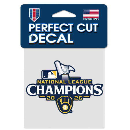 Milwaukee Brewers NL Champions 2026 Decal-Decal-Fly Me Flag