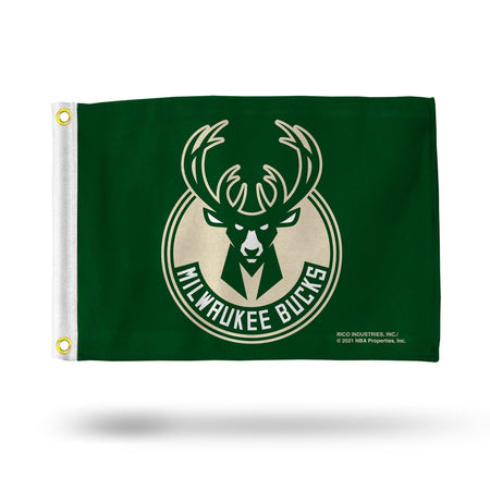 Milwaukee Bucks 11” x 15” Boat Flag