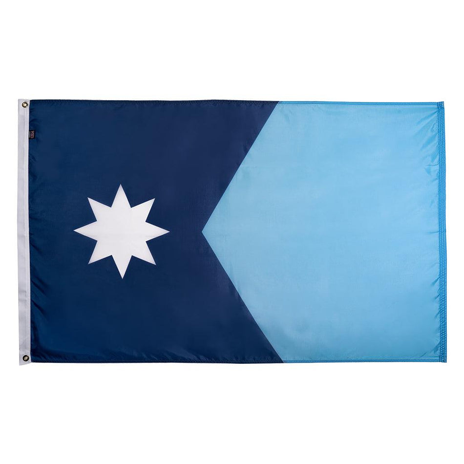 Long-lasting outdoor State of Minnesota NEW North Star Flags available in 3x5, 4x6, 5x8, 6x10, and 8x12 sizes