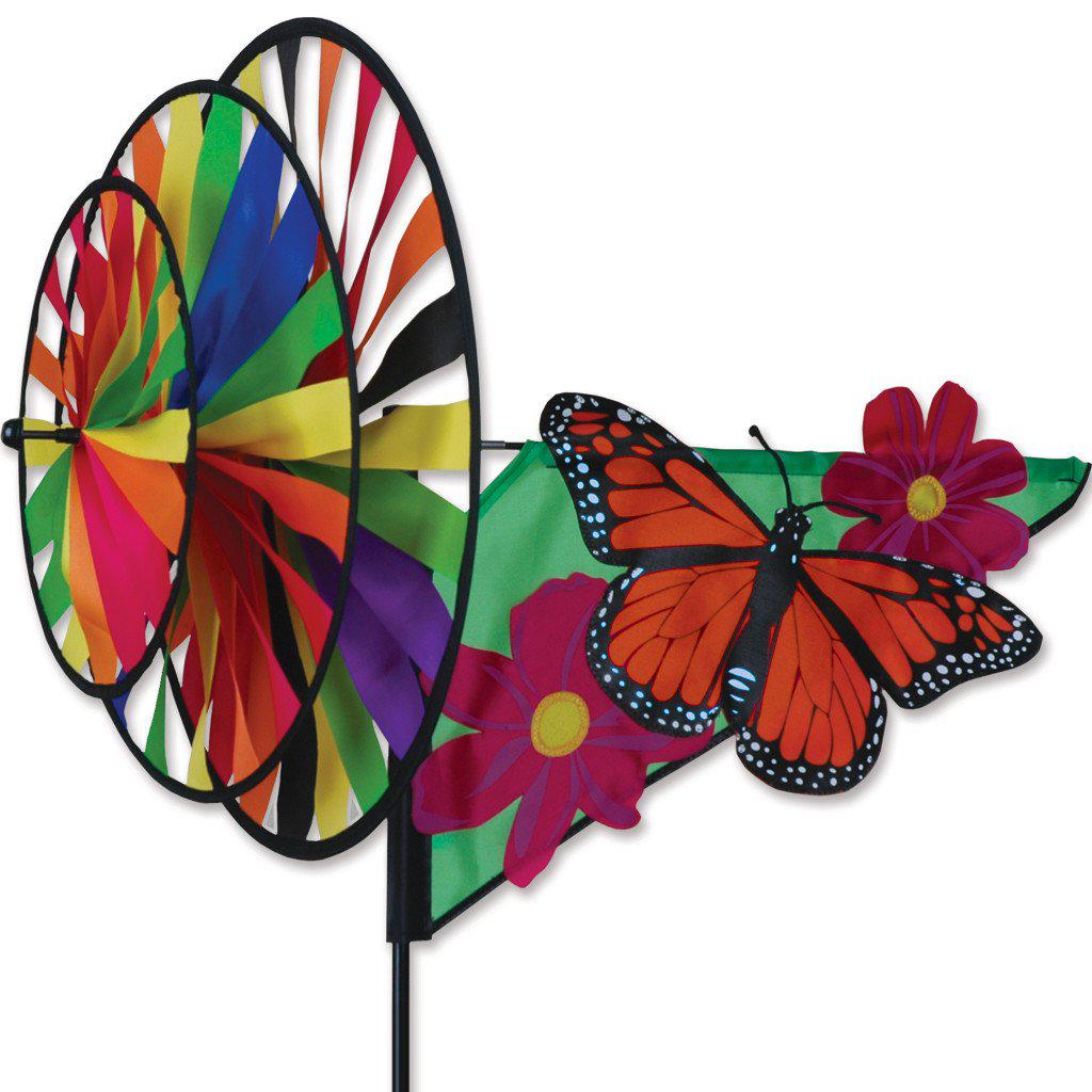 Monarch Butterfly Triple Spinner