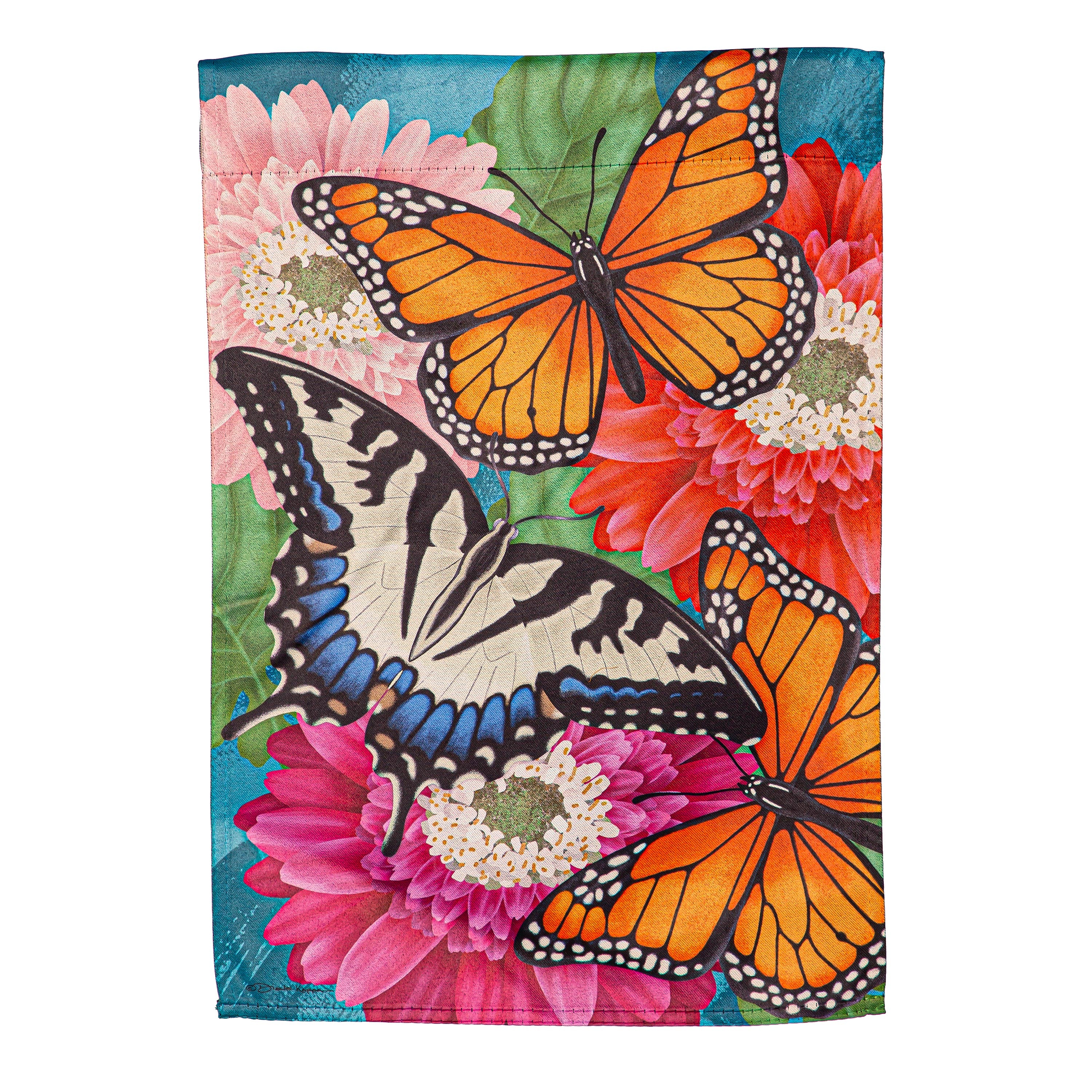 Mother Monarch Garden Flag