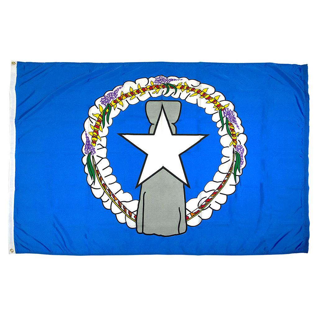 Long-lasting outdoor Northern Marianas Flags available in 3x5, 4x6, and 5x8 sizes