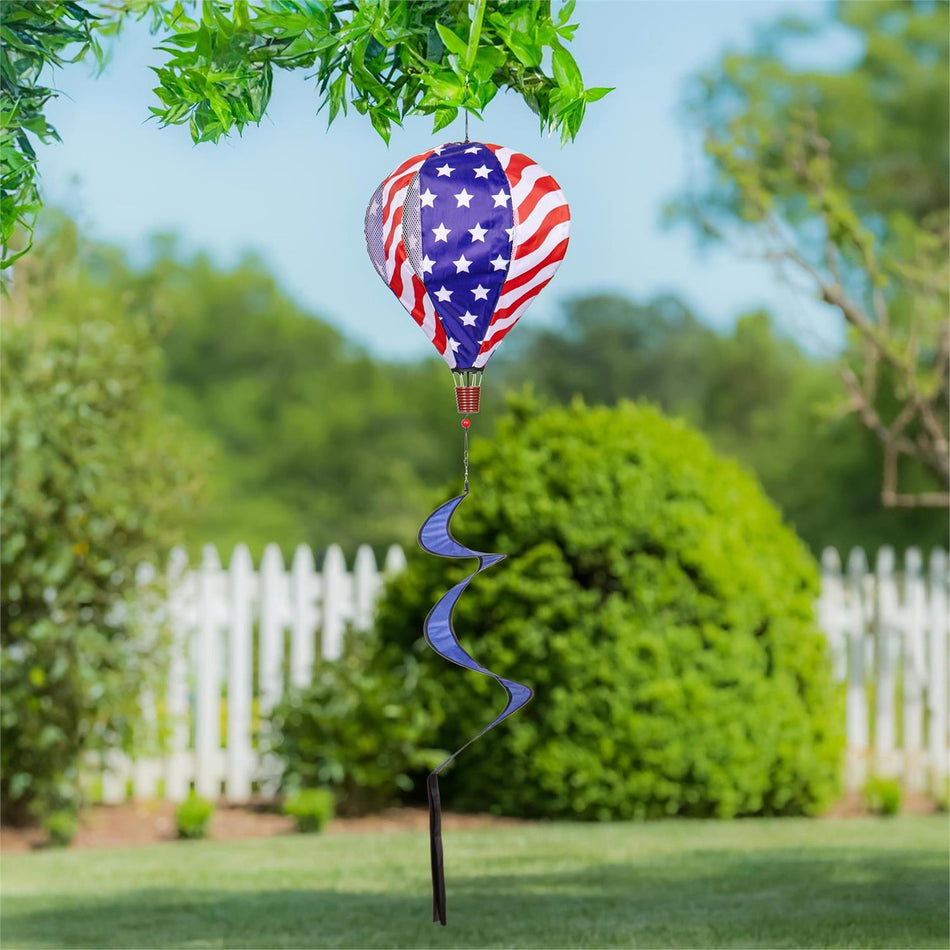 Patriotic Stars & Stripes Hot Air Balloon