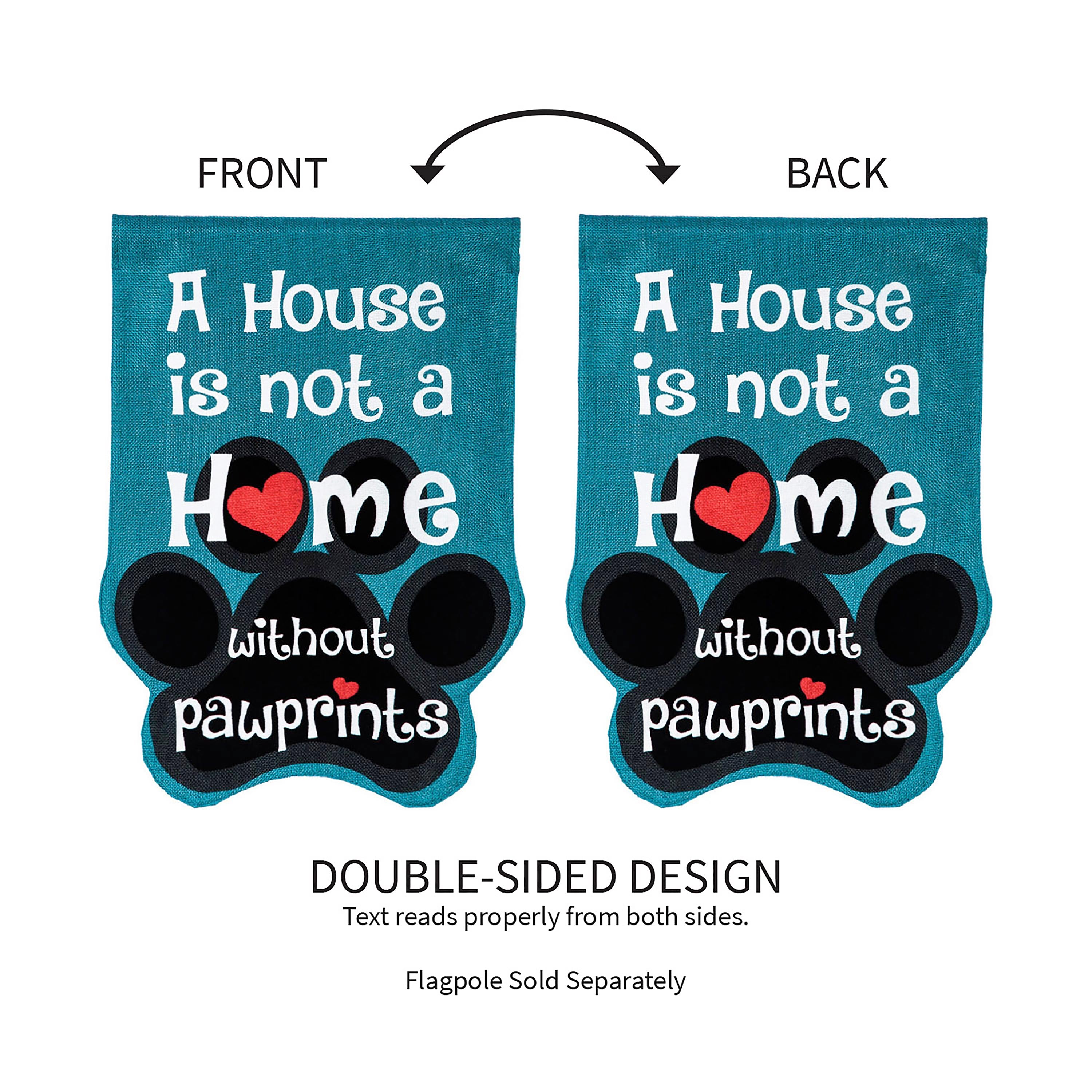 Paw Garden Flag
