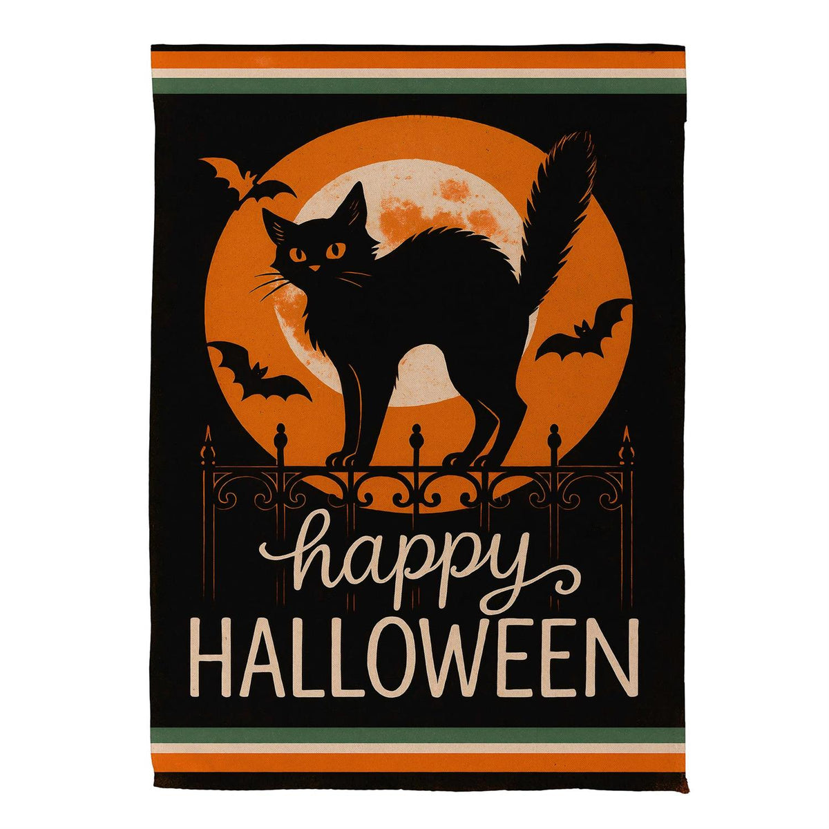 Pet Central Moonlit Black Cat House Banner