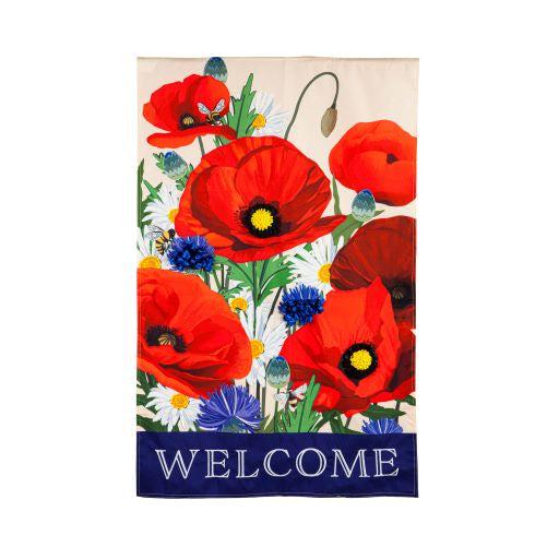 Poppies Welcome House Banner