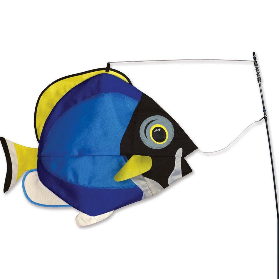 Powder Surgeon Swimming Fish Windsock-Windsock-Fly Me Flag