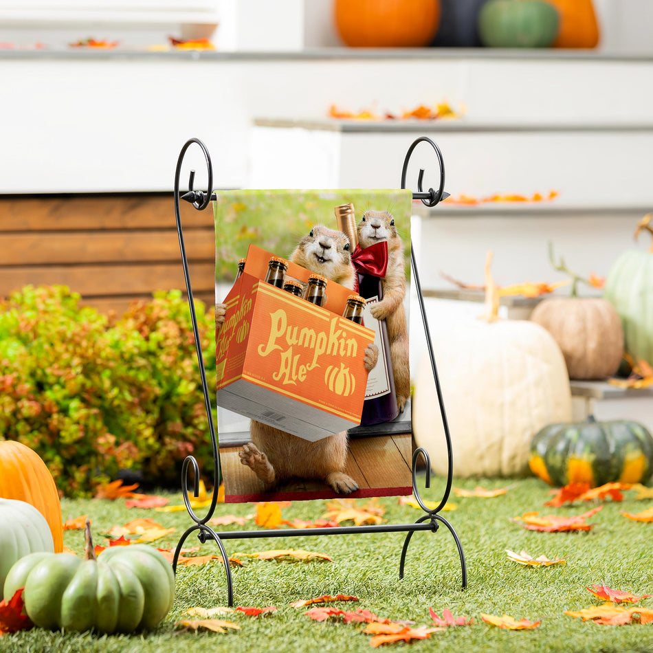 Pumpkin Ale Garden Flag-Garden Flag-Fly Me Flag