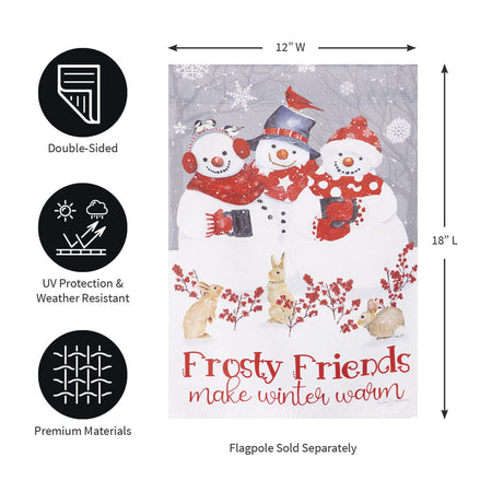 Snow Crew Garden Flag-Garden Flag-Fly Me Flag