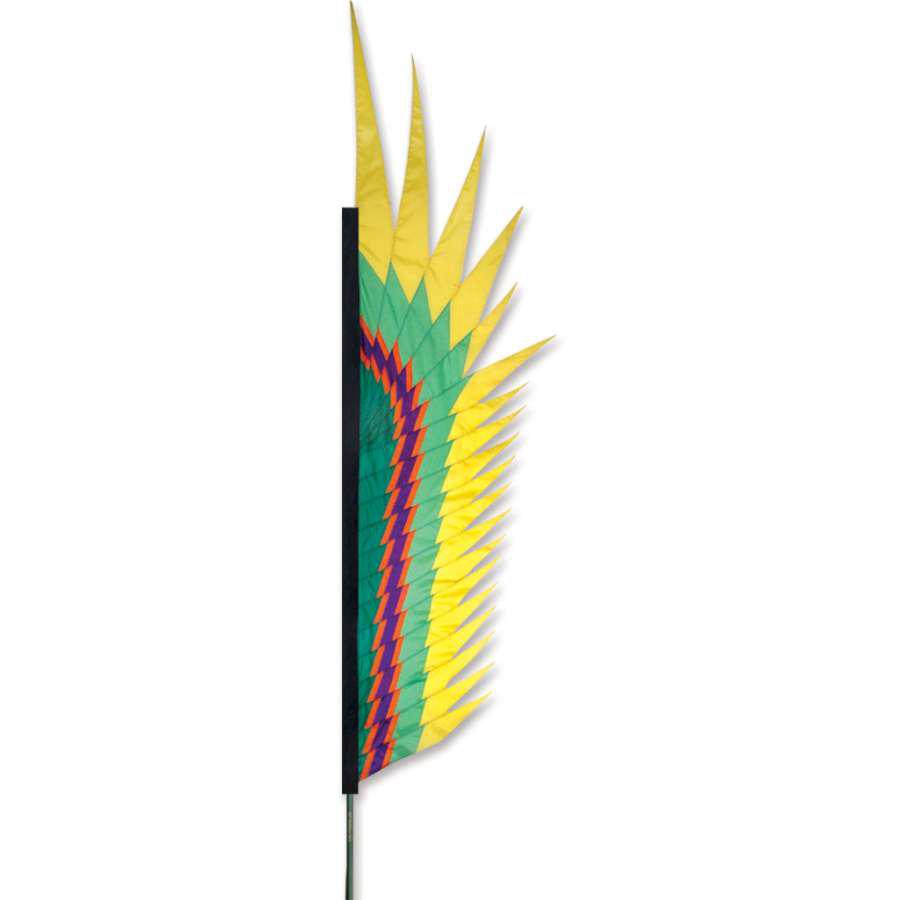 SoundWinds Yellow Electra Banner-Feather Banner-Fly Me Flag