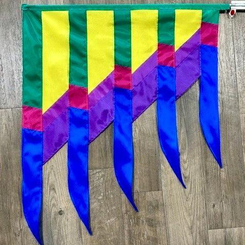 Soundwinds Blue & Purple Garden Sail Bike Flag