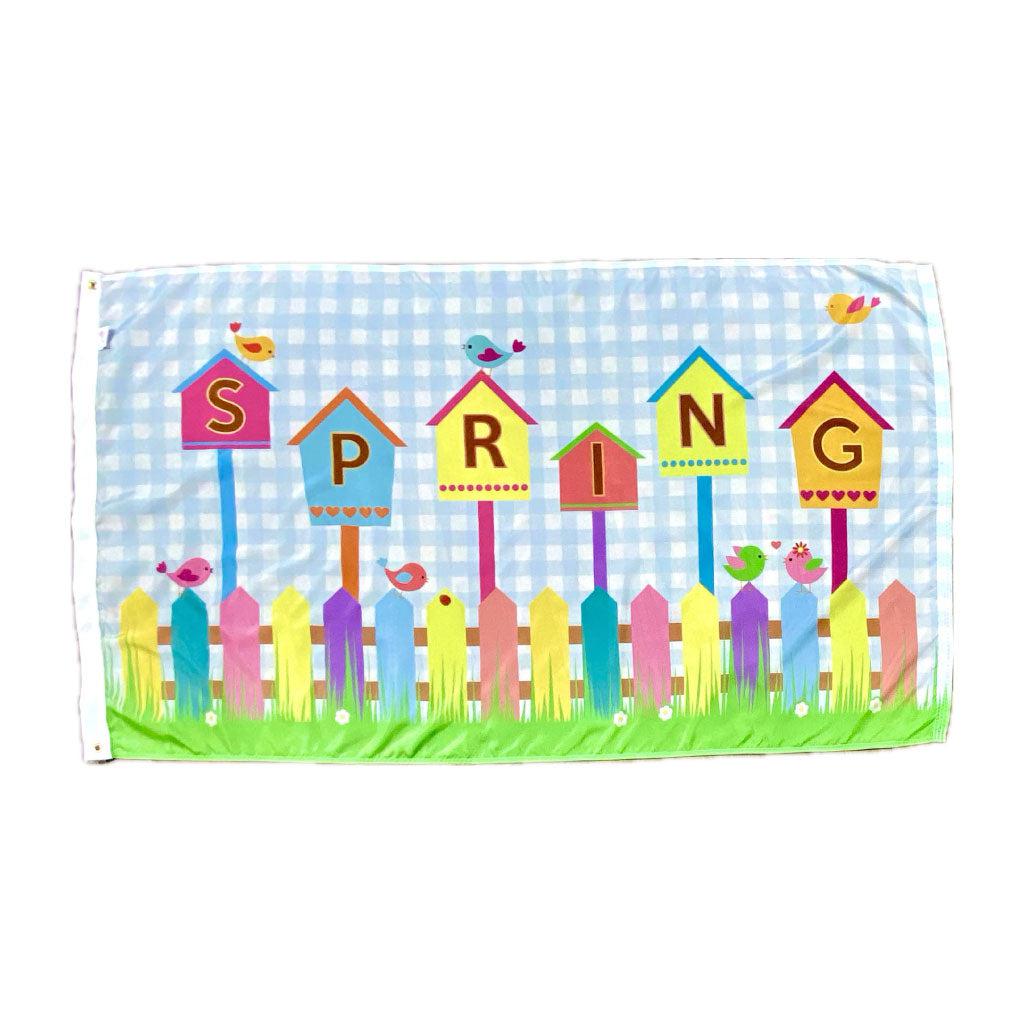 Spring Birds 3' x 5' Flag | Seasonal Outdoor Flags | Fly Me Flag