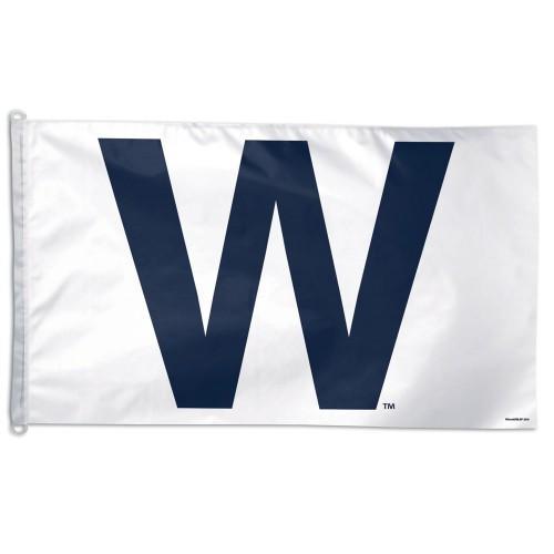 Chicago Cubs "W" Standard 3' x 5' Flag-Flag-Fly Me Flag