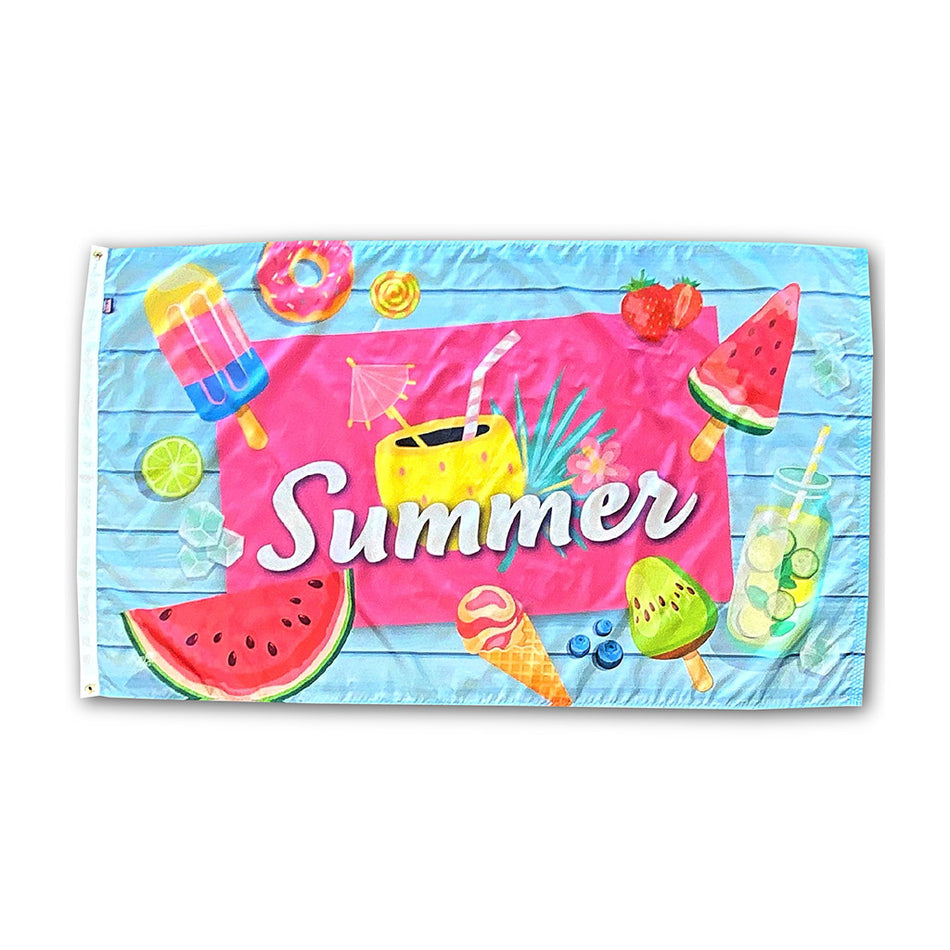 Summer 3x5 Flag for Outdoors