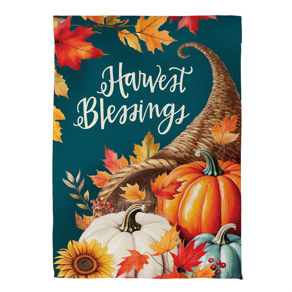 Thanksgiving Harvest Blessings House Banner