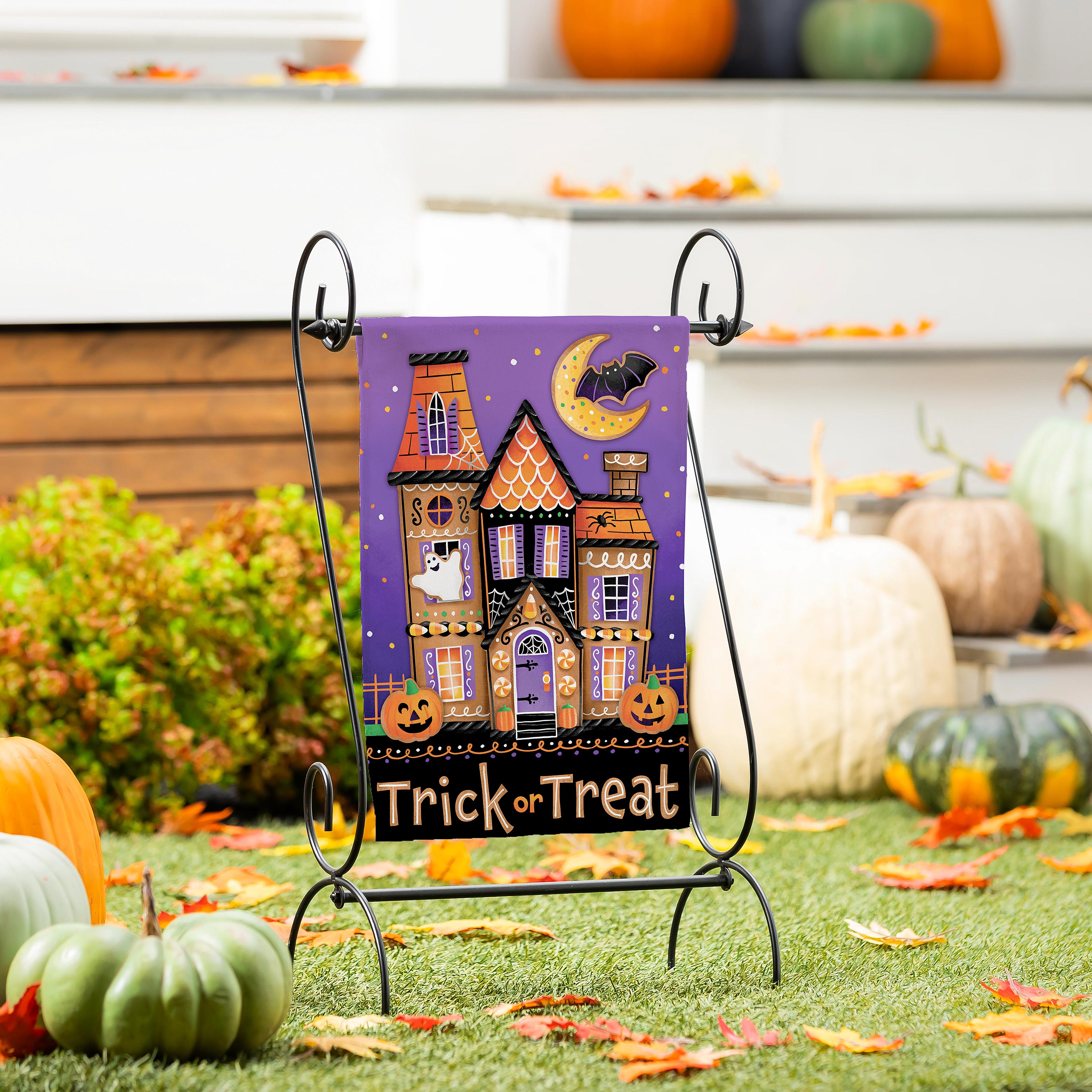 Trick Or Sweets Garden Flag-Garden Flag-Fly Me Flag