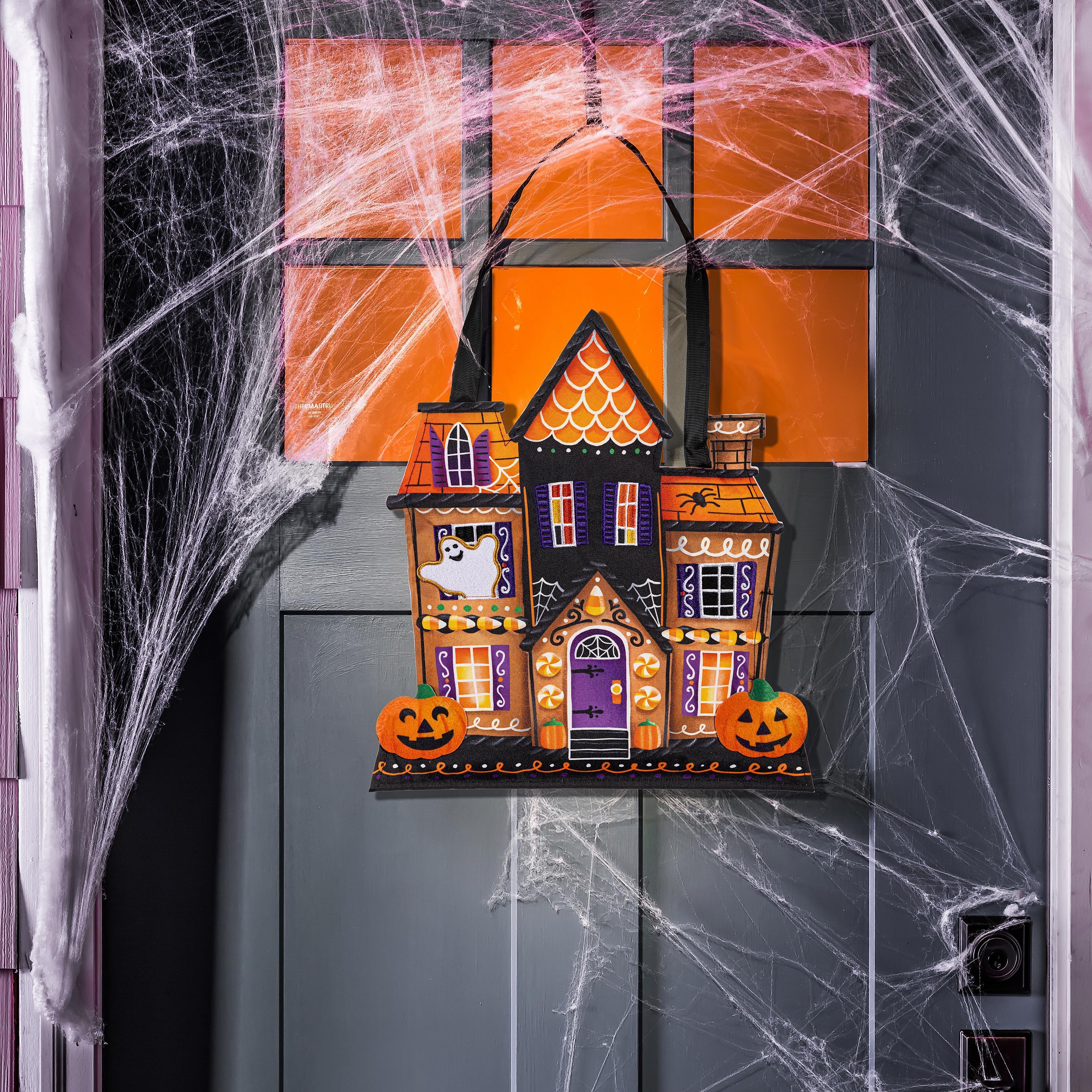 Trick Or Sweets Haunted House Door Decor-Door Decor-Fly Me Flag