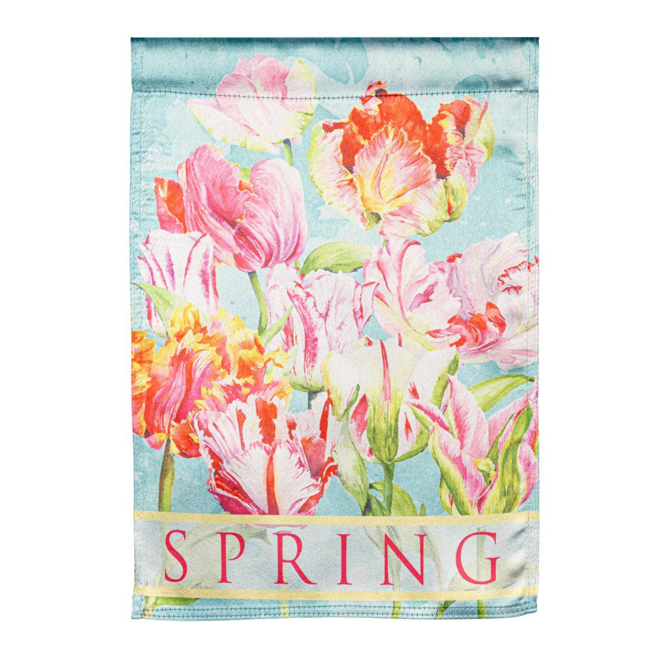 Oster-Flagge „He Is Risen“ Mit Blumendekor – Doppelseitig, Wetterfest, 30,5 X 45,7 Cm (für Garten/Ständer)