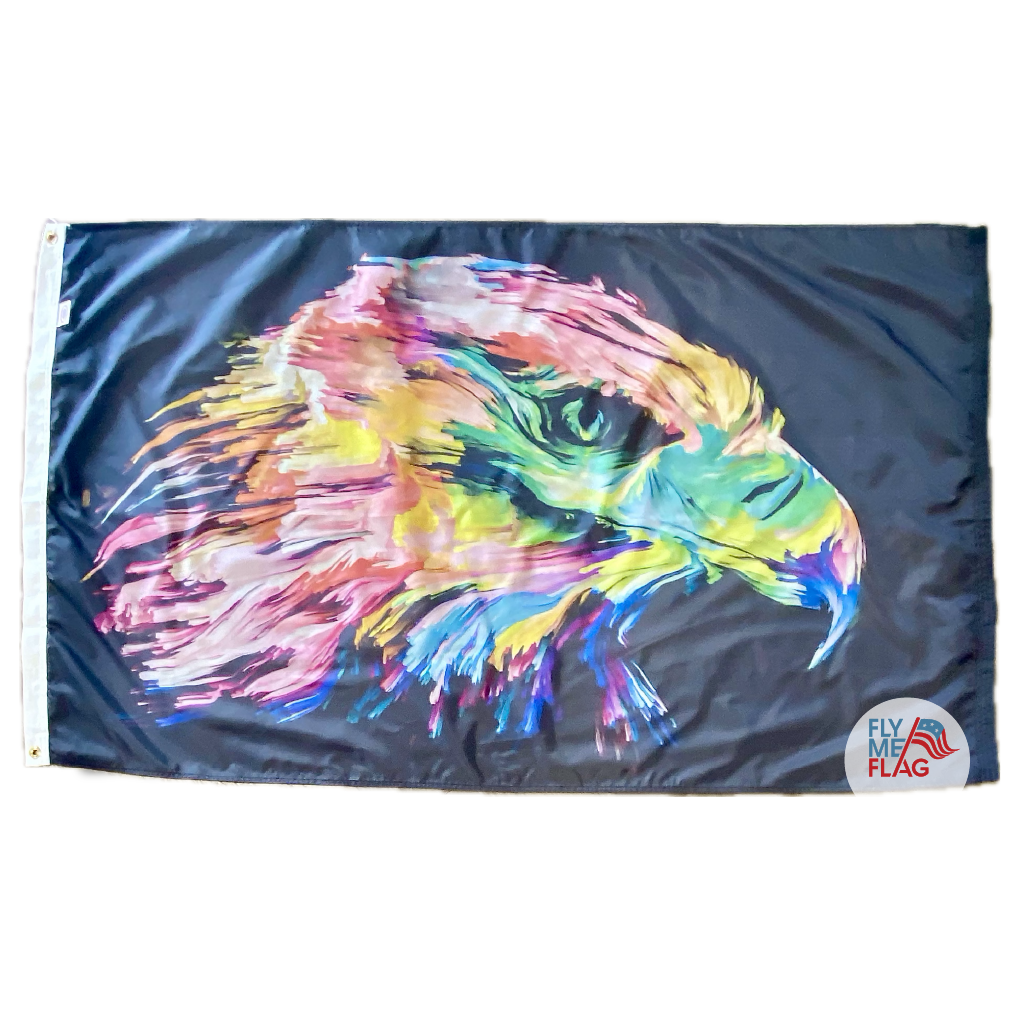 Vibrant Eagle 3' x 5' Flag-Flag-Fly Me Flag