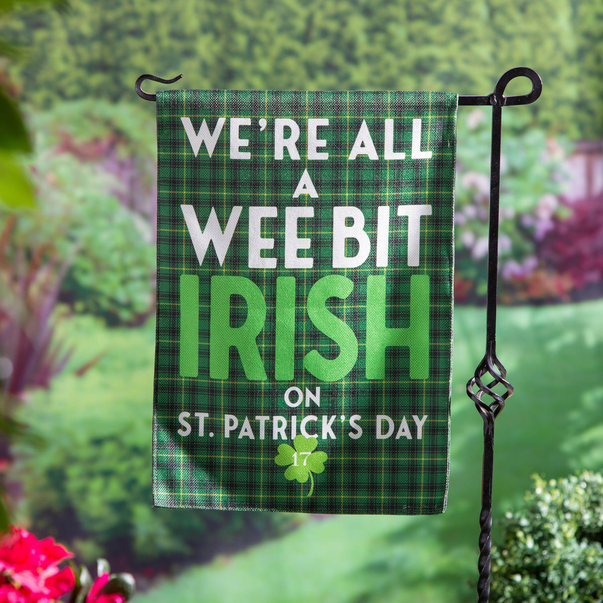 Wee Bit Irish Garden Flag