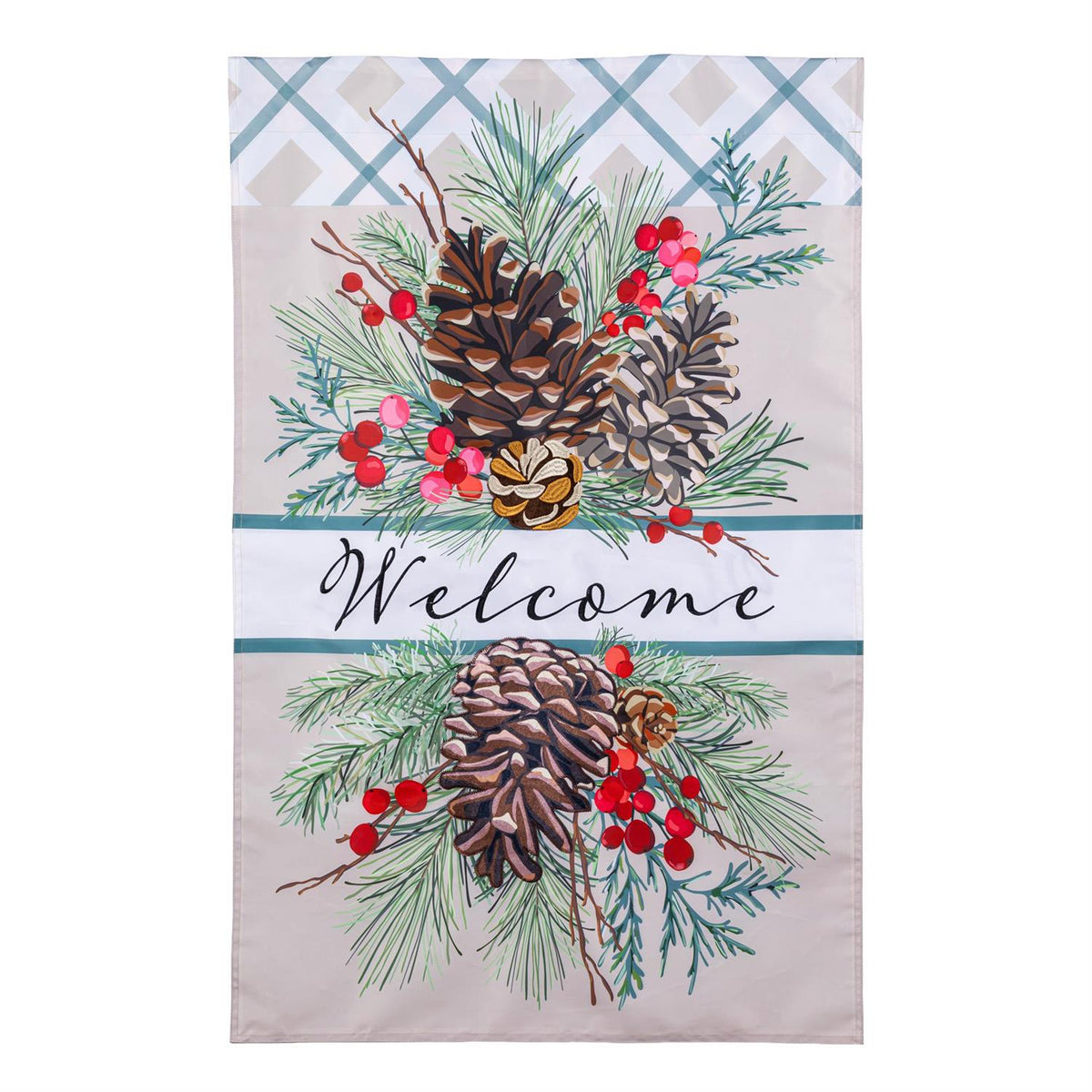 Winter Pinecones House Banner