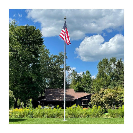 XL Disc Flagpole Solar Light-Accessories-Fly Me Flag