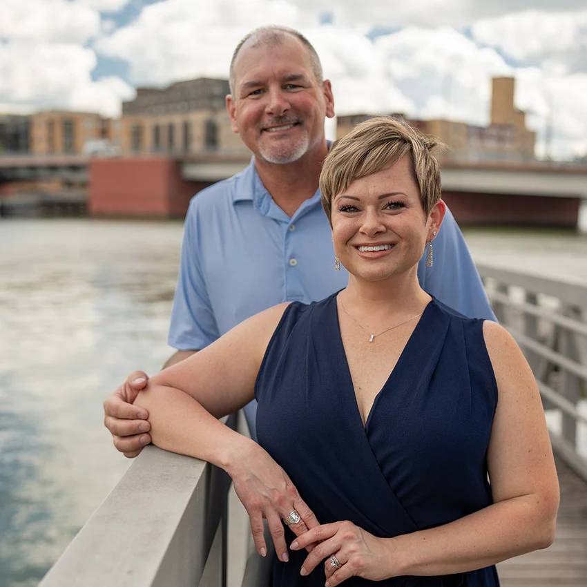 Robert and Stacey Stewart of Fly Me Flag
