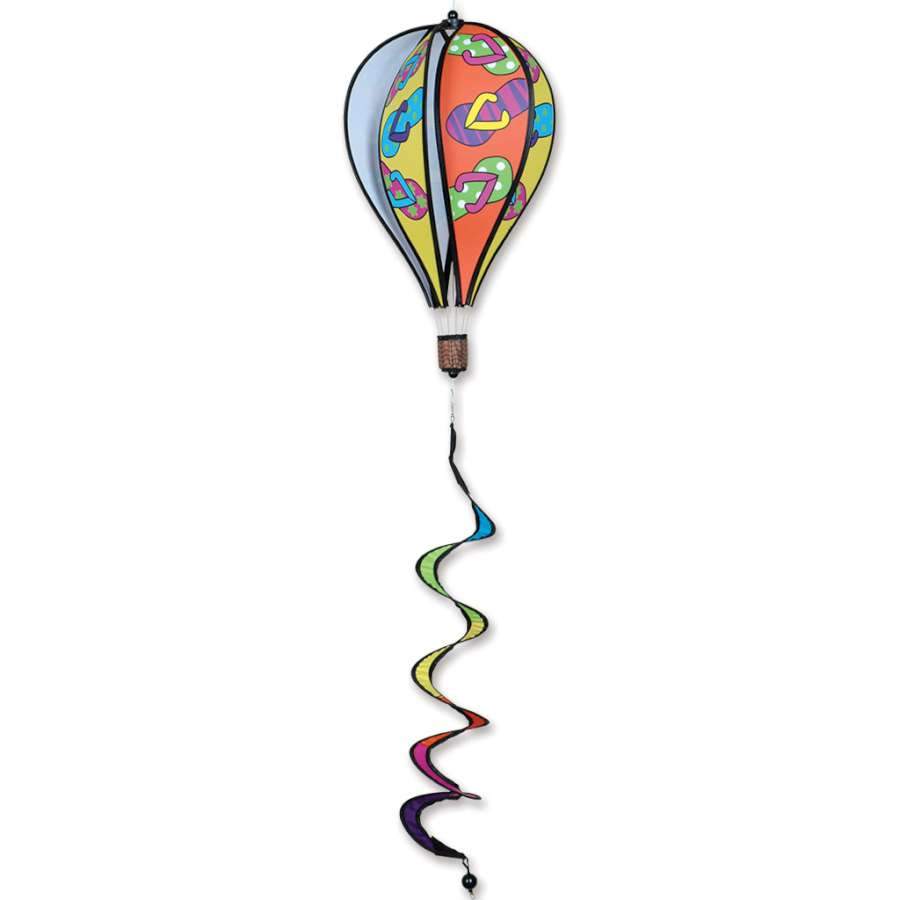 16" Flip Flops in the Sand Hanging Hot Air Balloon
