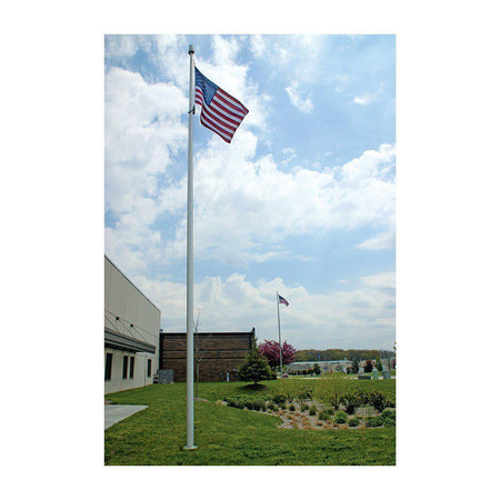 20' Cam-Action Internal Halyard Flagpole with Installation by Fly Me Flag