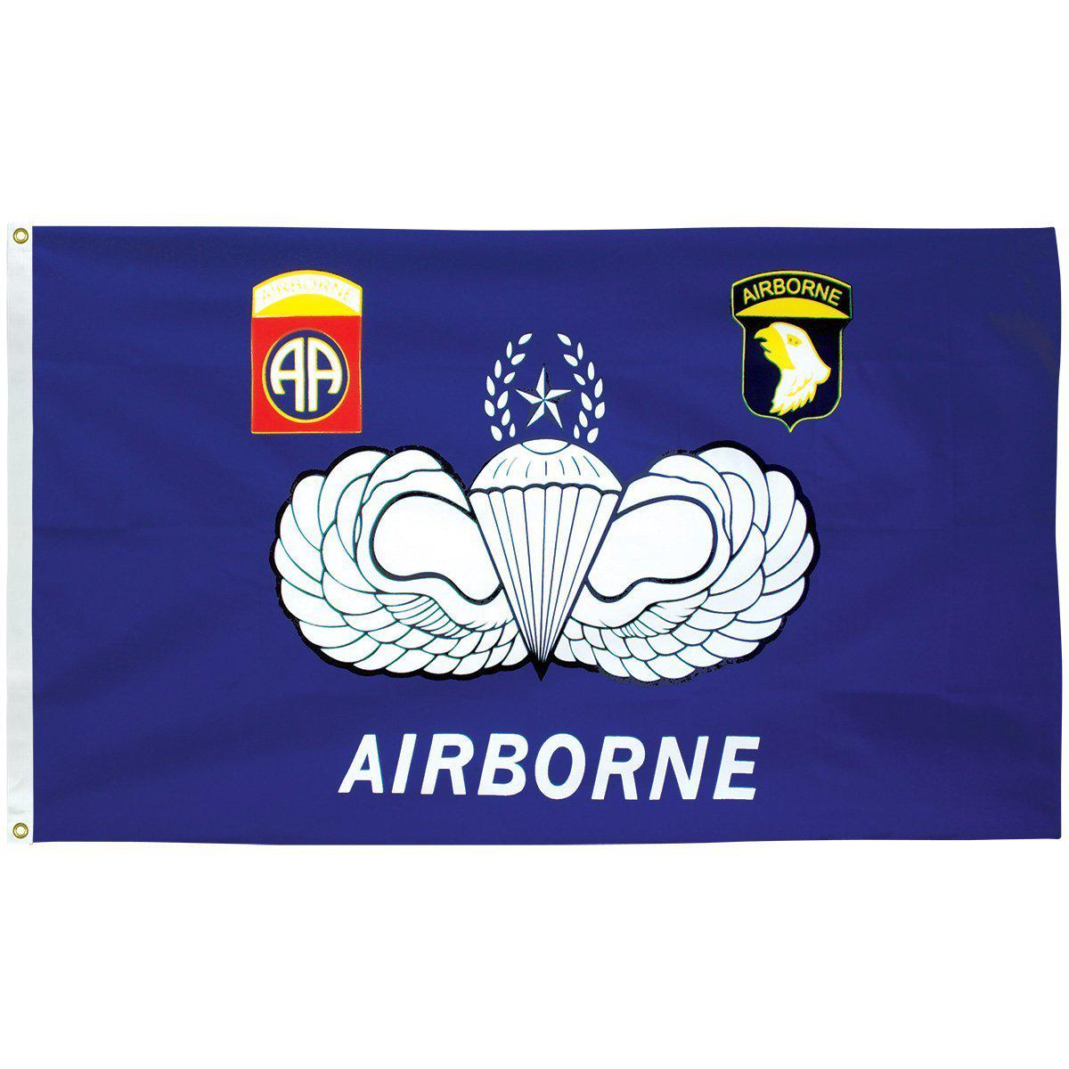 Airborne 3' x 5' Military Flag-Flag-Fly Me Flag