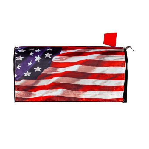 America in Motion Mailbox Cover-Mailbox Cover-Fly Me Flag